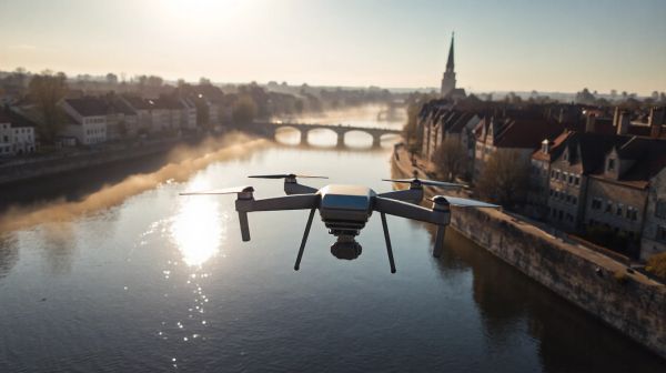 Les avantages de l'utilisation de drones pour le nettoyage à Orléans