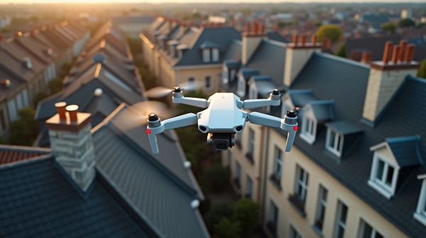 Optimiser le nettoyage de toiture et façade par drone à Orléans